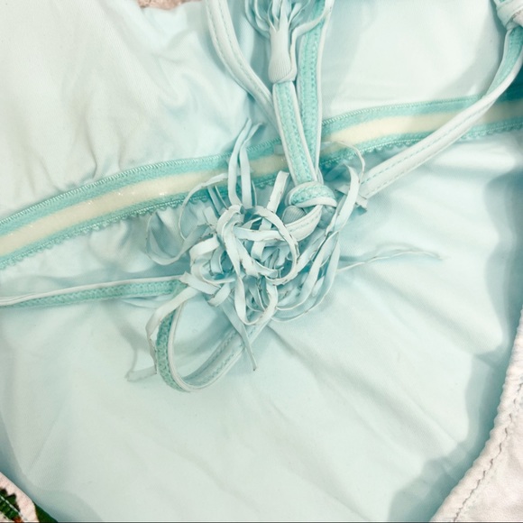 PilyQ Farrah Swimsuit Caribbean Map
Print Blue Size Small S NWOT - Picture 3 of 10